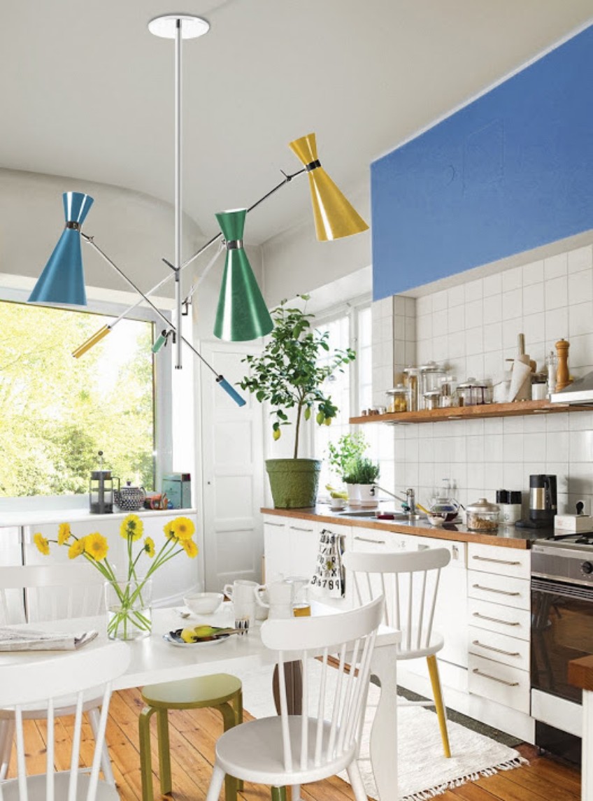 Lighting Ideas: Eye-Catching Accent Of Yellow
