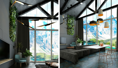 Meet This Interior Design Project With Contemporary Lighting Fixtures